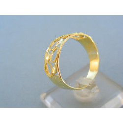 Zlatý dámsky prsteň žlté zlato DP62372Z