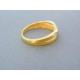 Jemný prsteň žlté zlato zirkón DP54267Z