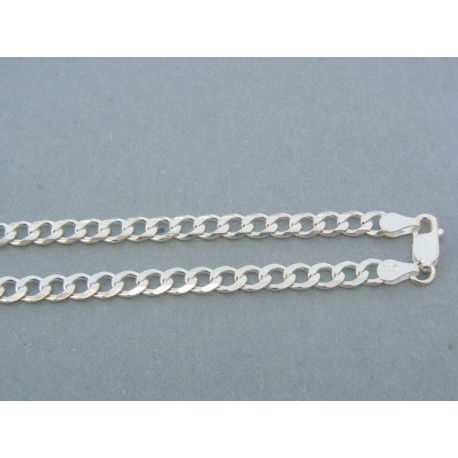 Strieborna retiazka vzor pancier VRS461431