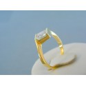 Zlatý dámsky prsteň žlté zlato zirkón VP55297Z