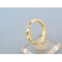 Zlatý prsteň ruženec žlté biele zlato diamant s certifikatom VP62408V