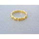 Zlatý prsteň ruženec žlté biele zlato zirkón VP62408V