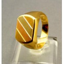 Zlatý pánsky prsteň z trojfarebného zlata VP64653V 585/1000 6,53g