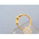 Zlatý prsteň jemný žlté zlato zirkón VP52201Z