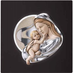 Strieborný obraz matky s dieťaťom V95.08125C