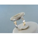 Strieborný prsteň swarovskí krirštáľ DPS57647