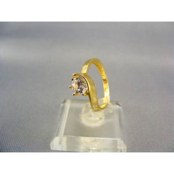 Zlatý prsteň dámsky prepletený žlté zlato VP54261Z