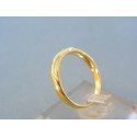Zlatý prsteň žlté zlato kamienok zirkónu DP56205Z 585/1000 2,05g