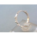 Zlatý prsteň ruženec biele zlato VP53221B