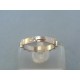 Zlatý prsteň ruženec biele zlato kamienky VP50214B