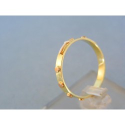 Zlatý prsteň ruženec žlté červené zlato VP59201V