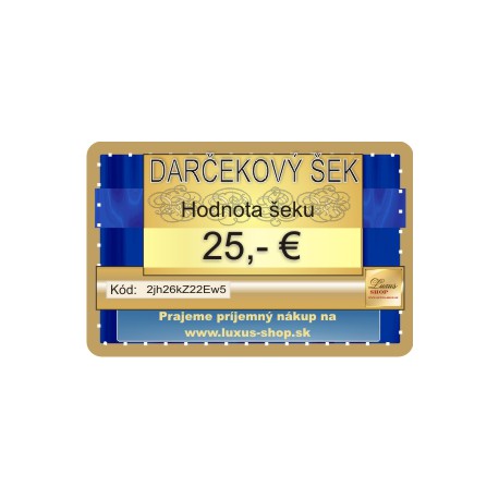 Darčekový šek