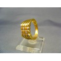 Zlatý pánsky prsteň pečatný viacfarebné zlato VP64703V 585/1000 7,03g