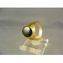 Zlatý pánsky prsteň pečatný s kameňom onyx VP62643 585/1000 6,43g
