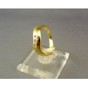 Zlatý prsteň dámsky žlté zlato so zirkónom DP56400Z 585/1000 4,00g
