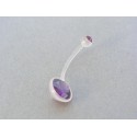 Piercing šperkárska hmota krištáľ VO160