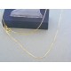 Zlatá jemná retiazka v ručnom vzore žlté zlato VR50134Z 14 karátov 585/1000 1.34g
