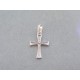 Strieborný prívesok krížik VIKS058 925/1000 0.58g