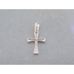 Strieborný prívesok krížik VIKS058 925/1000 0.58g