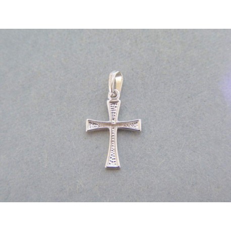 Strieborný prívesok krížik VIKS058 925/1000 0.58g