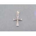 Strieborný prívesok krížik VIKS058 925/1000 0.58g