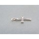 Strieborný prívesok krížik VIKS058 925/1000 0.58g