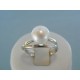 Strieborný dámsky prsteň perla VPS56385 925/1000 3.85g