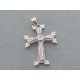 Strieborný prívesok krížik VIKS450 925/1000 4.50g
