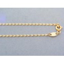 Zlatá dámska retiazka jemný vzor žlté zlato VR45150Z 14 karátov 585/1000 1.50g