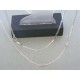 Zlatá retiazka oválne očká biele zlato VR50168B 14 karátov 585/1000 1.68g