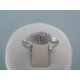 Strieborný dámsky prsteň kamienky zirkónu DPS50293 925/1000 2.93g