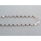 Zlatá dámska retiazka biele zlato zdobená DR425177B 14 karátov 585/1000 1.77g
