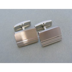 Strieborné manžetové gombíky jemný vzor VMGS1854 925/1000 18.54g