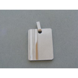 Strieborný prívesok platnička VIS1549 925/1000 15.49g