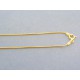 Zlatá retiazka žlté zlato vzor lánko VR42244Z 14 karátov 585/1000 2.44g