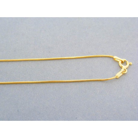 Zlatá retiazka žlté zlato vzor lánko VR42244Z 14 karátov 585/1000 2.44g