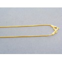 Zlatá retiazka žlté zlato vzor lánko VR42244Z 14 karátov 585/1000 2.44g