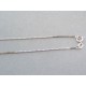 Zlatá retiazka biele zlato jemný vzor DR45193B 14 karátov 585/1000 1.93g