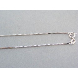 Zlatá retiazka biele zlato jemný vzor DR45193B 14 karátov 585/1000 1.93g