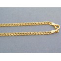 Zlatá retiazka žlté zlato dvojité očká VR50319Z 14 karátov 585/1000 3.19g