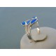 Strieborný dámsky prsteň opál DPS59522 925/1000 5.22g