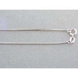 Zlatá dámska retiazka zaujímavy vzor biele zlato DR45103B 14 karátov 585/1000 1.03g