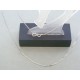 Zlatá dámska retiazka zaujímavy vzor biele zlato DR45103B 14 karátov 585/1000 1.03g