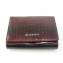 Dámska kožená peňaženka bordová V01-09Bordo