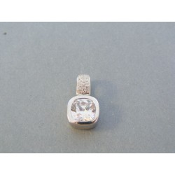 Strieborný dámsky prívesok zirkóny DIS327 925/1000 3.27g