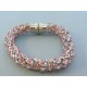 Dámsky náramok ch. oceľ zapínanie magnet kamienky DNO2151892 316L 18.92g
