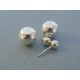 Strieborné dámske náušnice napichovačky perla VAS462 925/1000 4.62g