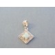 Strieborný dámsky prívesok kameň opál VIS226 925/1000 2.26g