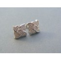 Strieborné dámske náušnice napichovačky kamienky VAS351 925/1000 3.51g
