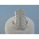 Strieborný dámsky prsteň kamienky zirkónu DPS54463 925/1000 4.63g